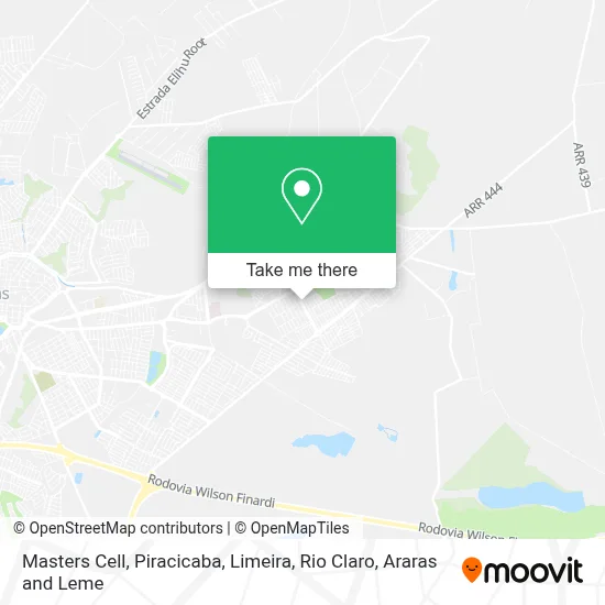 Masters Cell map