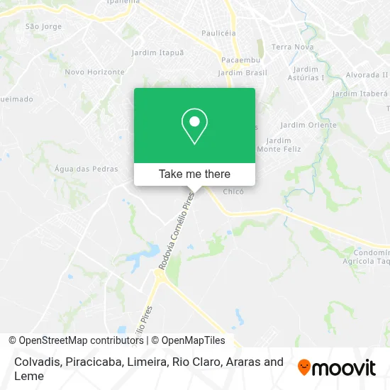 Colvadis map
