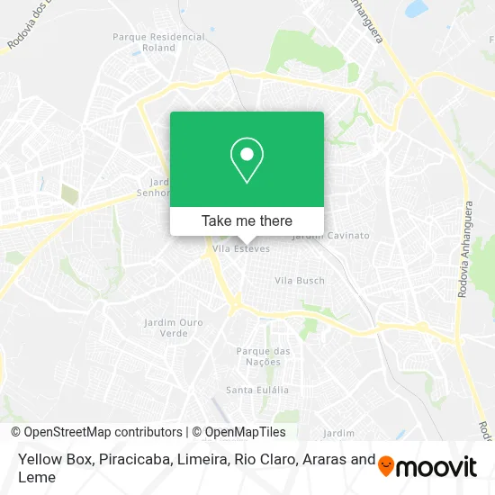 Yellow Box map