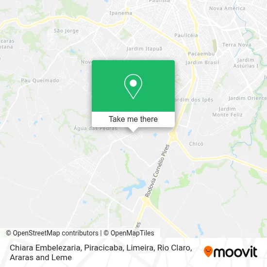 Chiara Embelezaria map