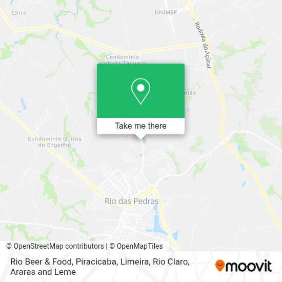 Rio Beer & Food map