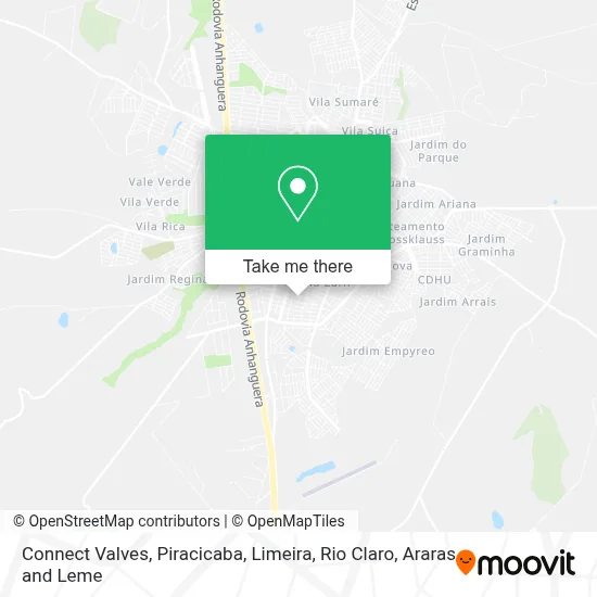 Connect Valves map