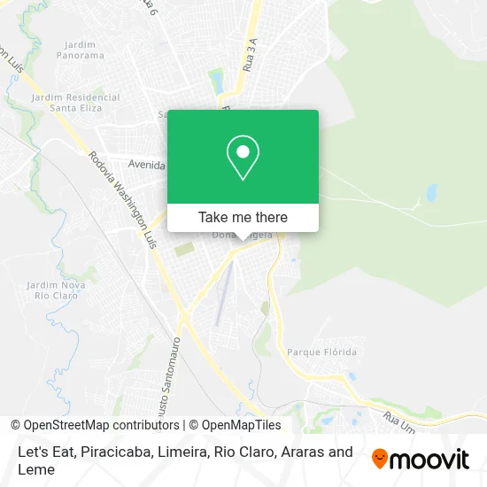Let's Eat map