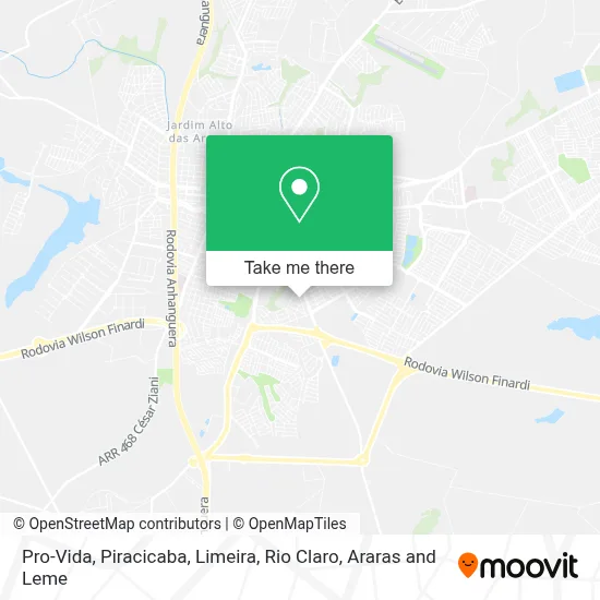 Pro-Vida map