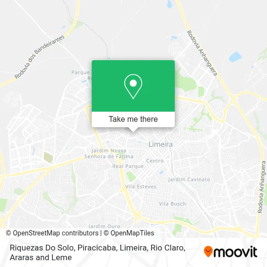Riquezas Do Solo map