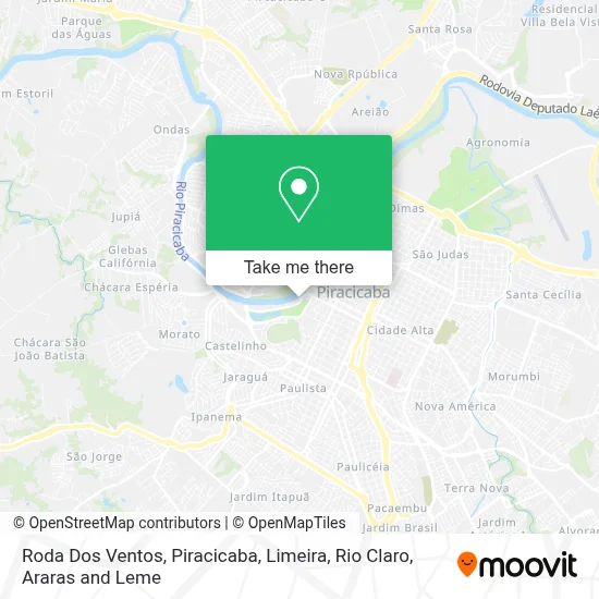 Roda Dos Ventos map