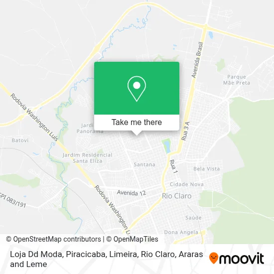 Loja Dd Moda map