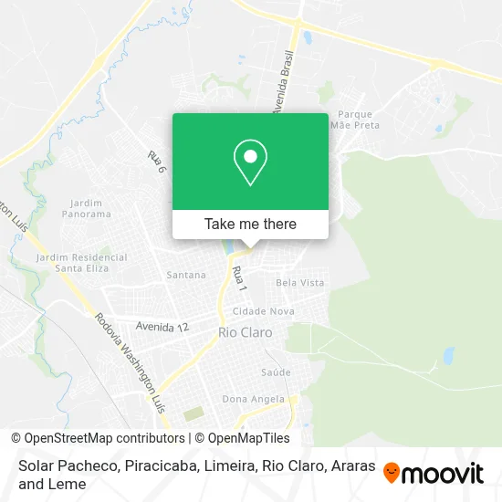 Solar Pacheco map