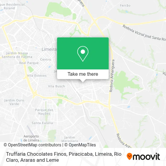 Truffaria Chocolates Finos map