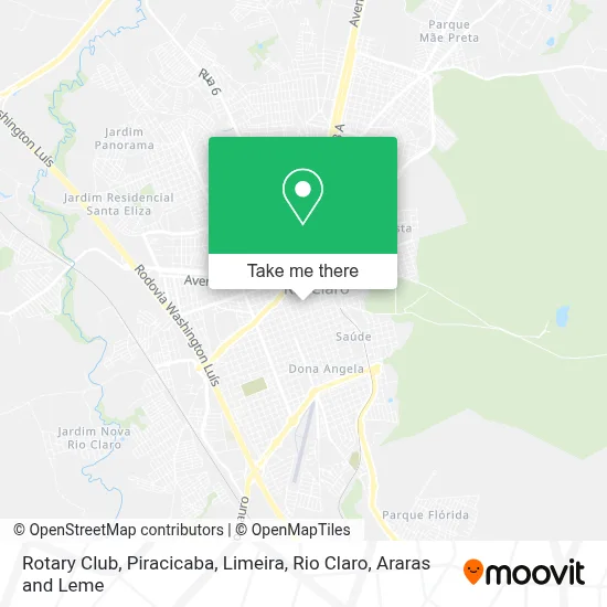 Rotary Club map