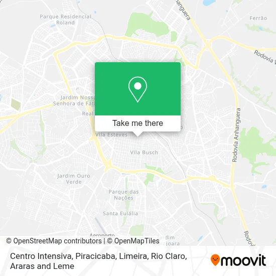 Centro Intensiva map