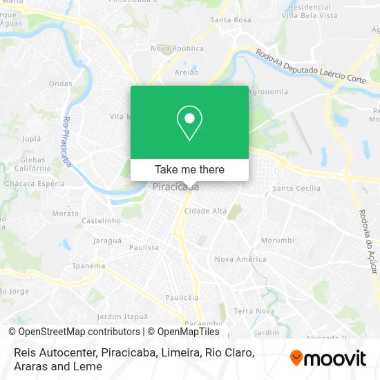 Reis Autocenter map