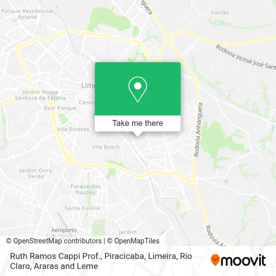 Ruth Ramos Cappi Prof. map