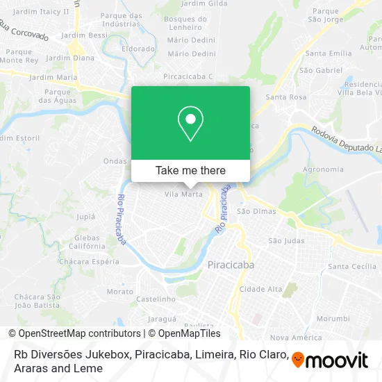 Rb Diversões Jukebox map