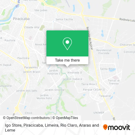 Igo Store map
