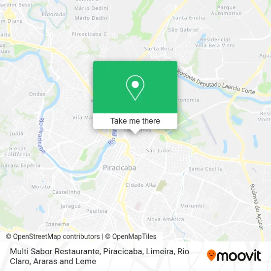 Multi Sabor Restaurante map