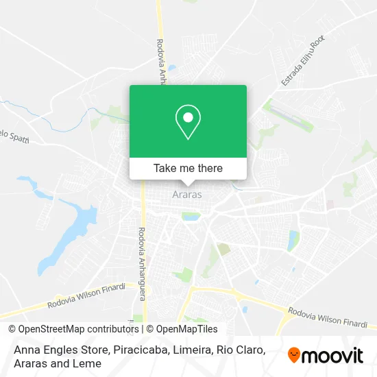 Anna Engles Store map