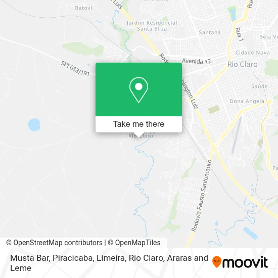 Musta Bar map