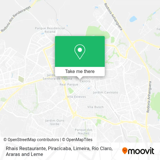 Rhais Restaurante map
