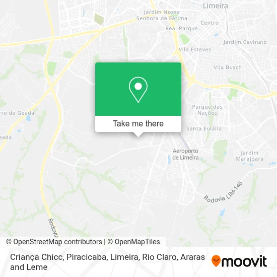 Criança Chicc map