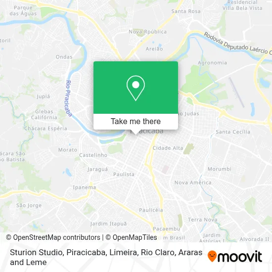 Sturion Studio map