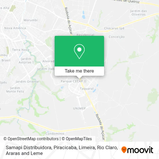 Samapi Distribuidora map