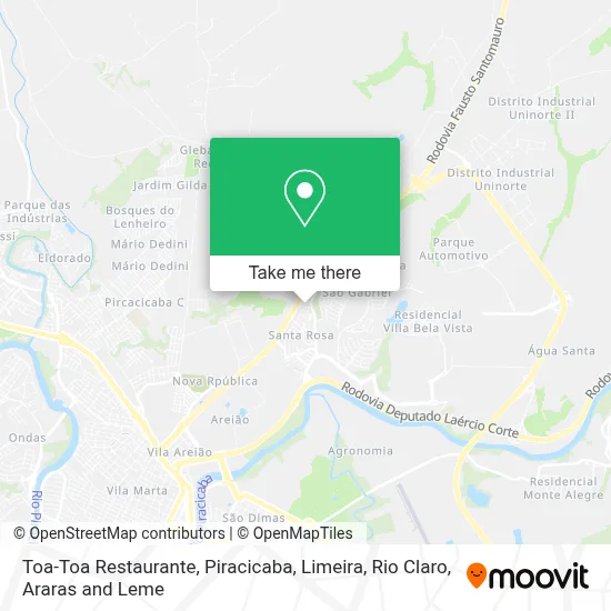 Toa-Toa Restaurante map