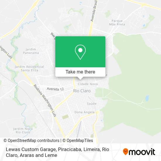 Lewas Custom Garage map