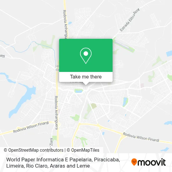 World Paper Informatica E Papelaria map