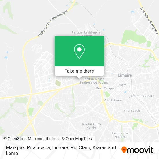 Markpak map