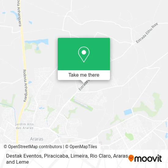 Destak Eventos map