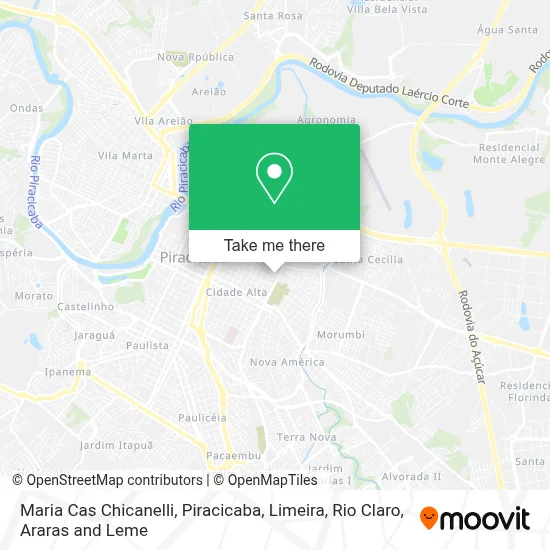 Maria Cas Chicanelli map