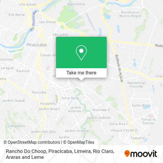 Rancho Do Choop map