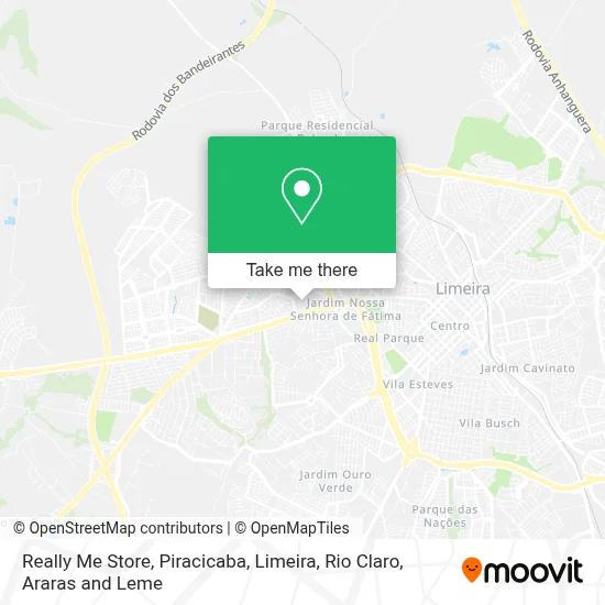 Really Me Store map