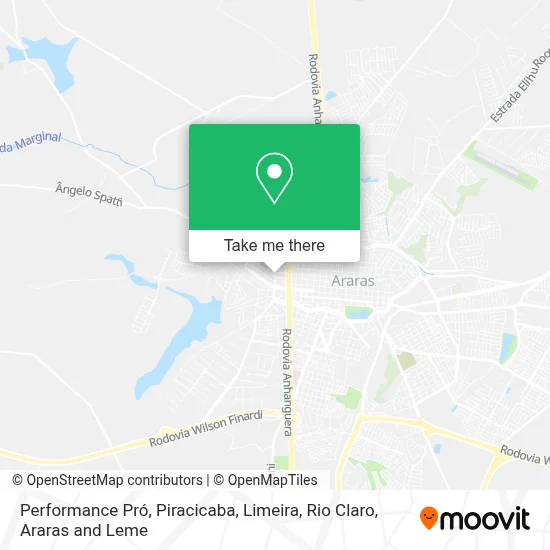 Performance Pró map