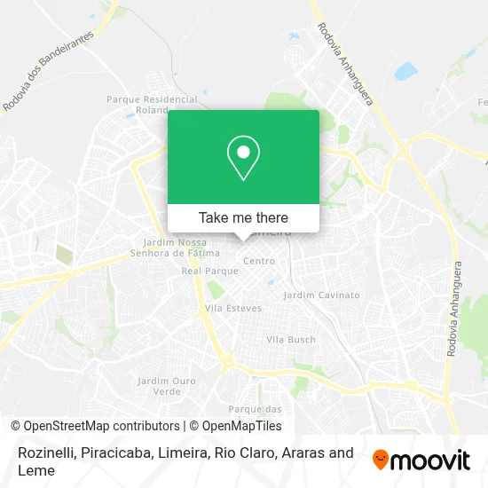 Rozinelli map