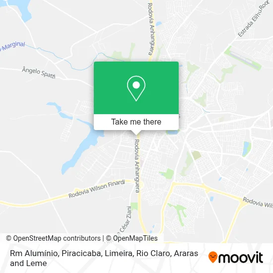 Rm Alumínio map