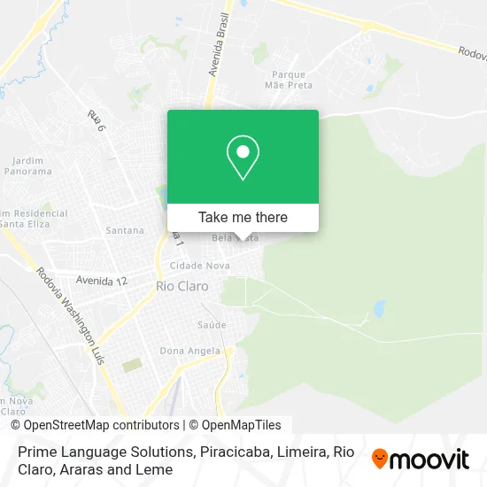 Prime Language Solutions map