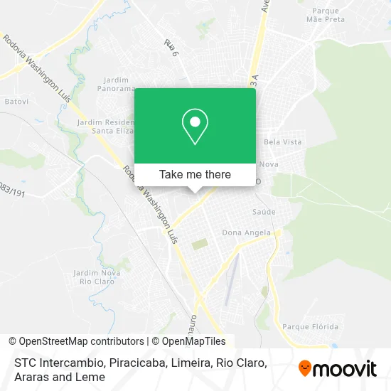 STC Intercambio map