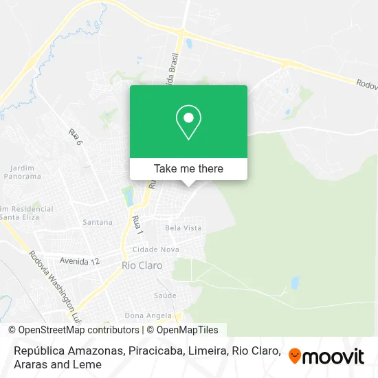 República Amazonas map