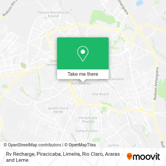 Rv Recharge map