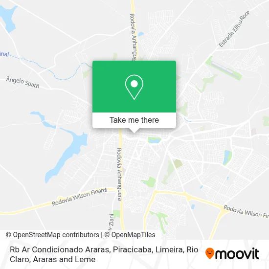 Rb Ar Condicionado Araras map