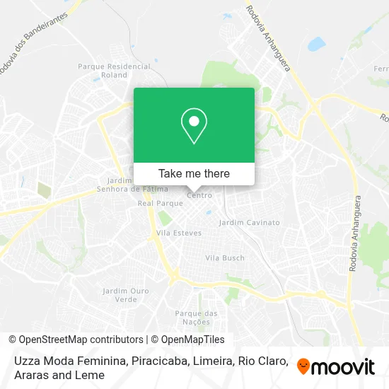 Uzza Moda Feminina map