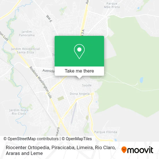 Riocenter Ortopedia map