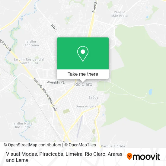 Visual Modas map