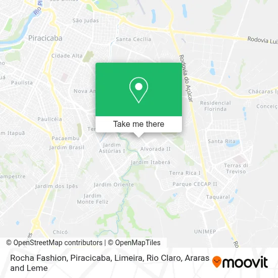Rocha Fashion map