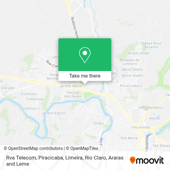 Rva Telecom map
