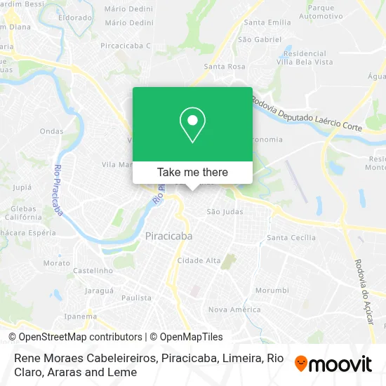 Rene Moraes Cabeleireiros map