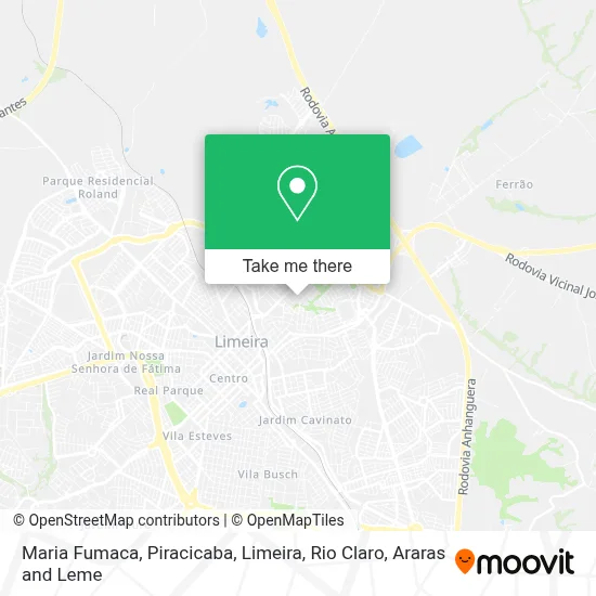 Maria Fumaca map