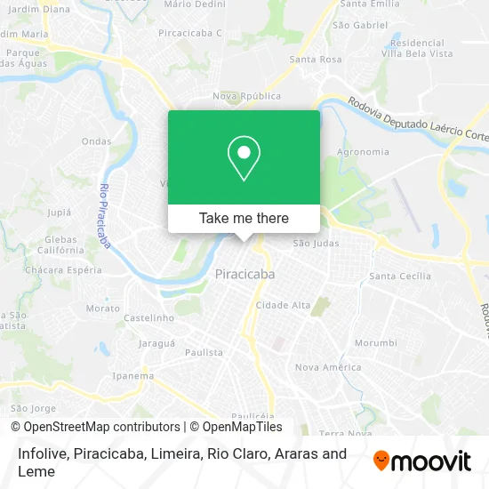 Infolive map